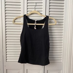 Lululemon Instill Tank black size 6 square neck